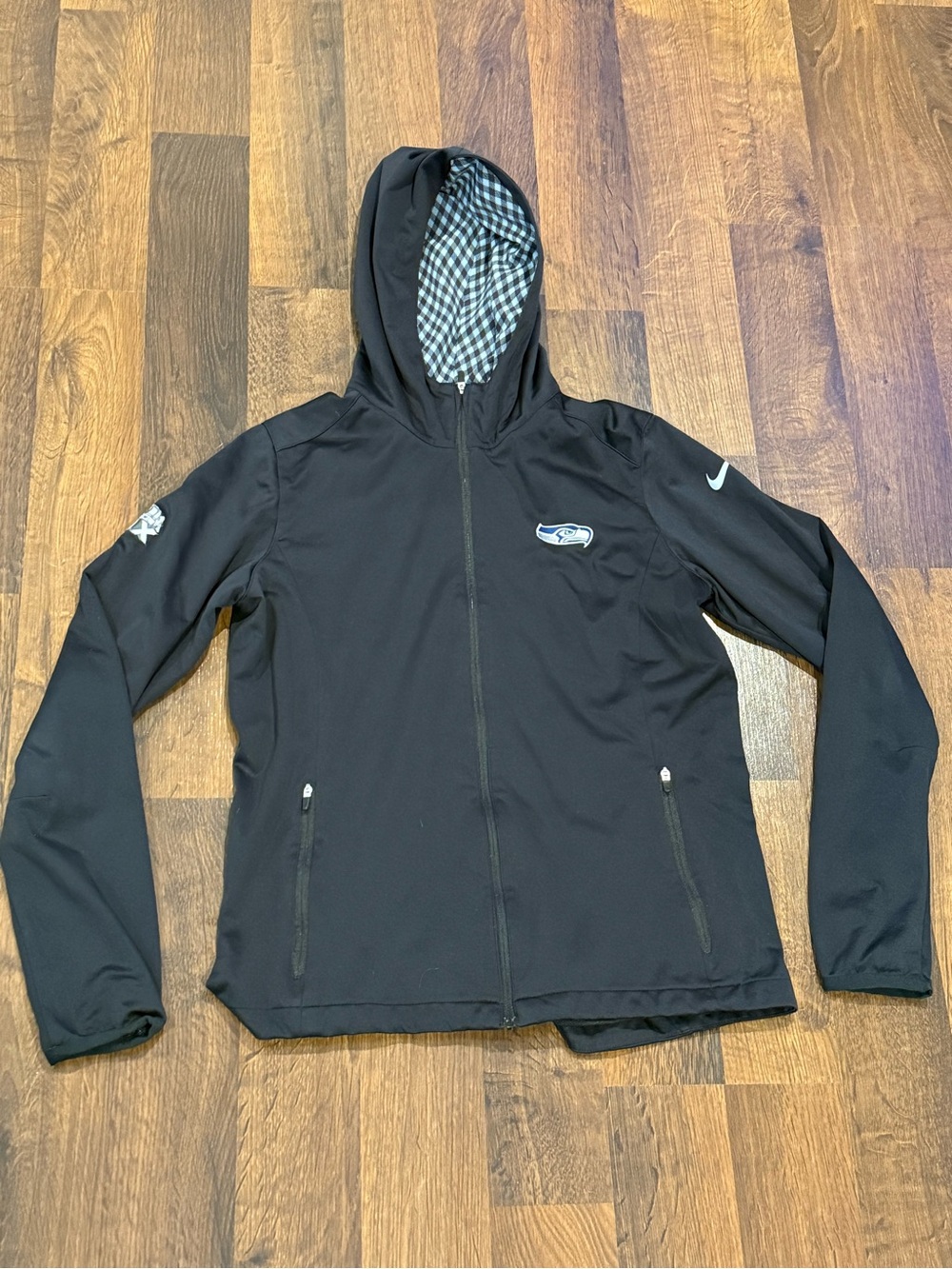 Nike Golf NFL Seattle Seahawks Women's Hooded Full-Zip Jacket (size medium)